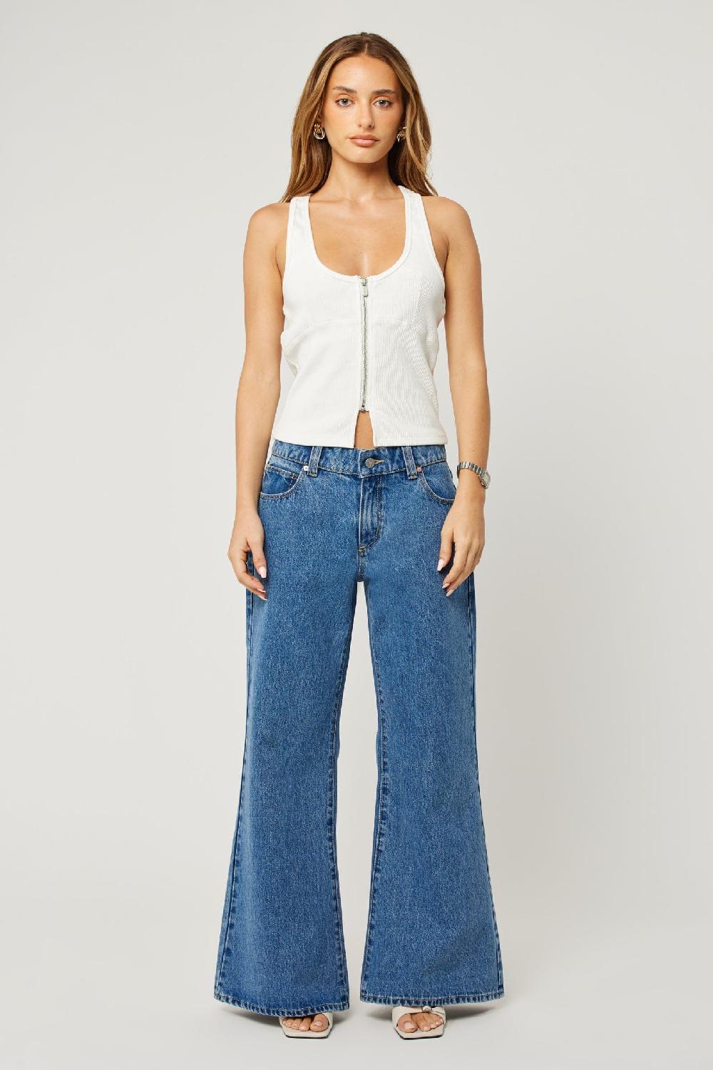Abrand 99 Low Baggy Flare Petite Eva Organic
