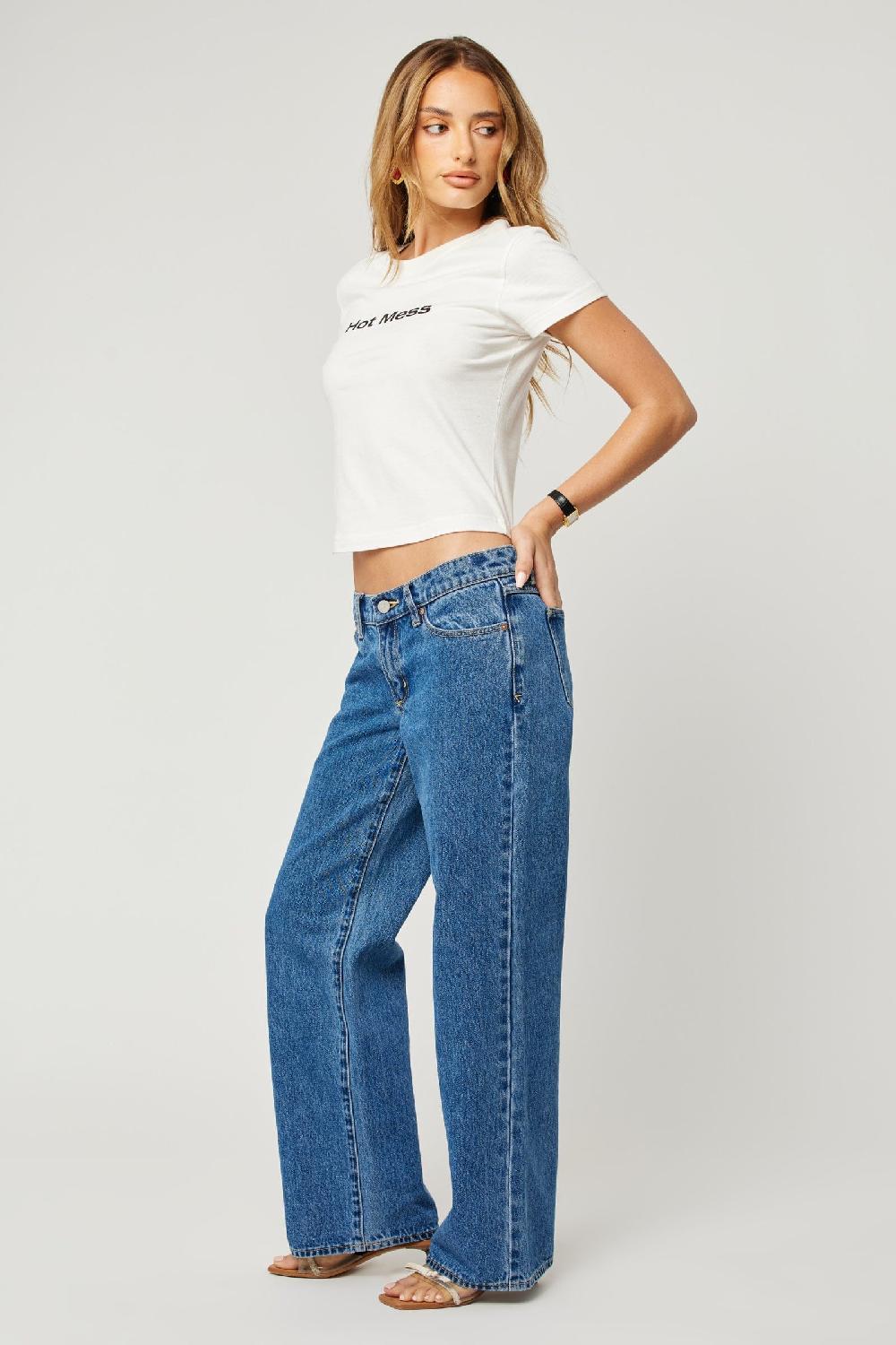 abrand 99 Low & Wide Petite Chantell Organic