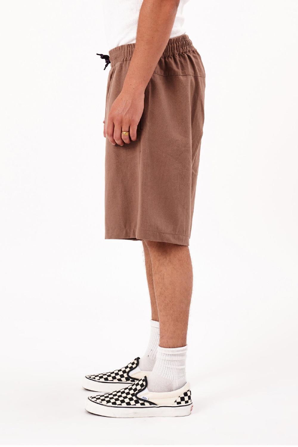 Abrand A5 Toretto Canvas Short - Camel