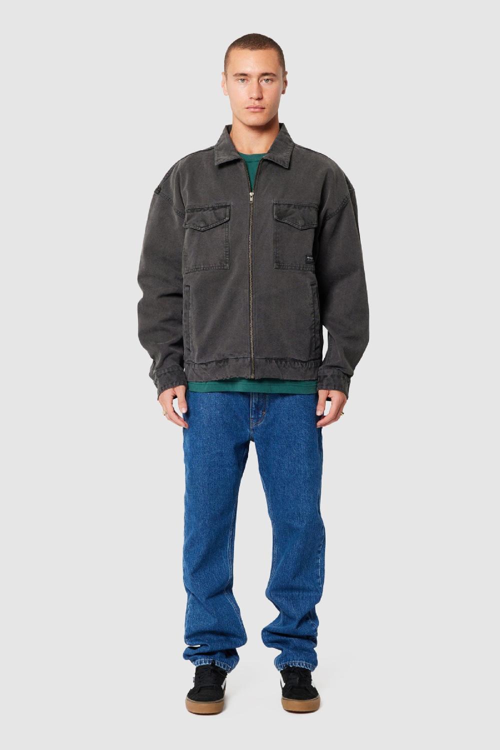 Abrand A6 Toretto Canvas Jacket Black Magic