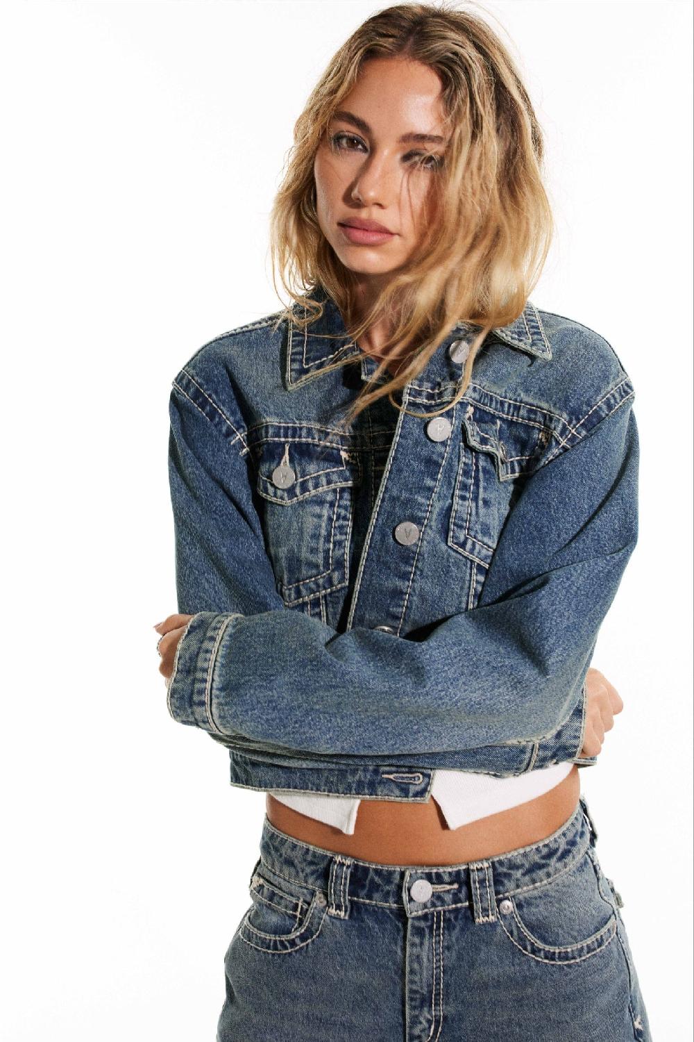 Abrand Denim Jacket Amber