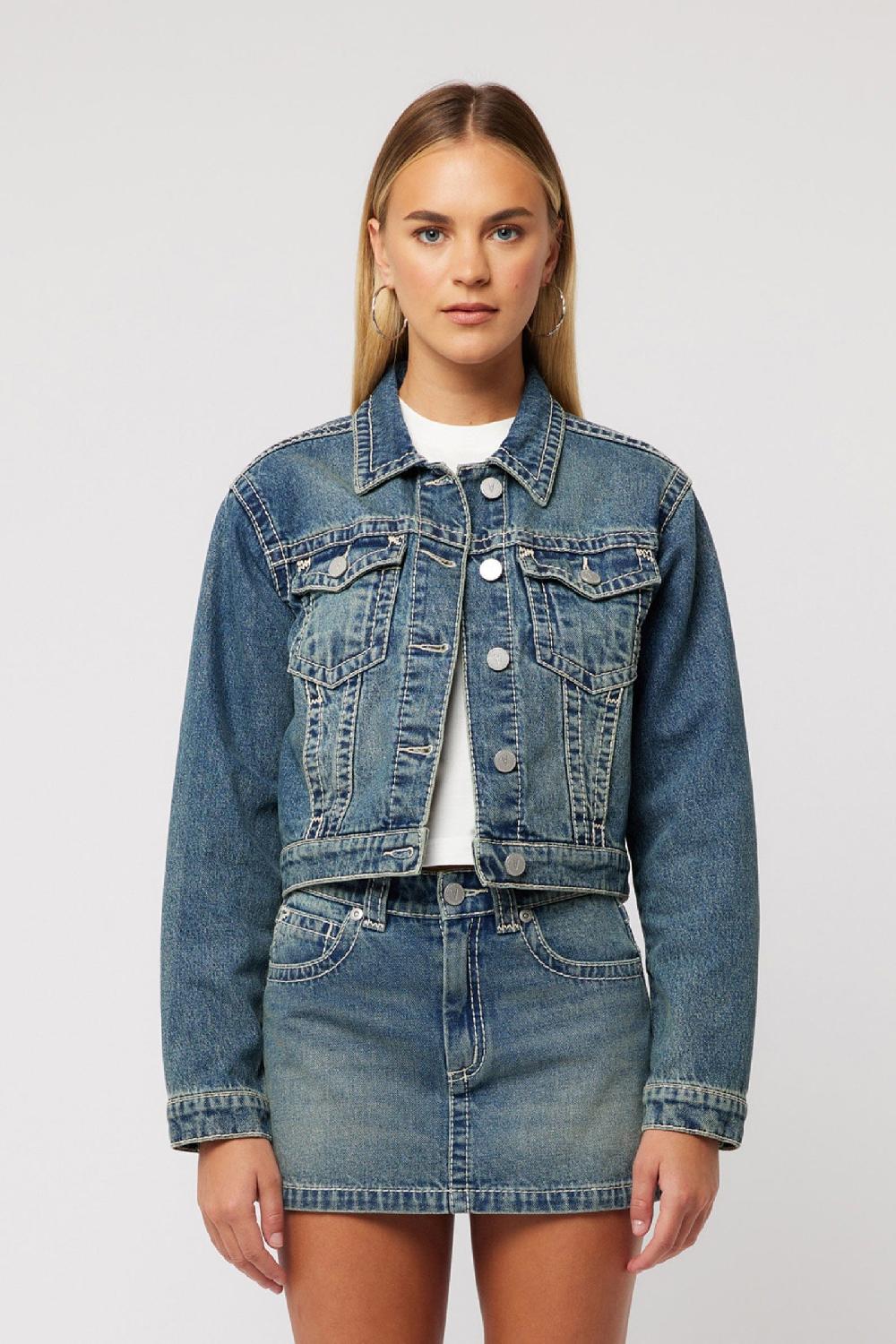Abrand Denim Jacket Amber