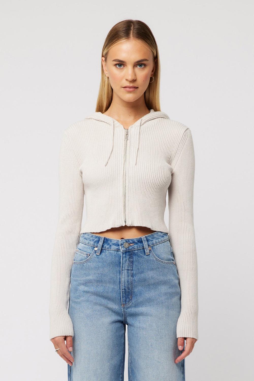 Abrand Hooded Zip Through