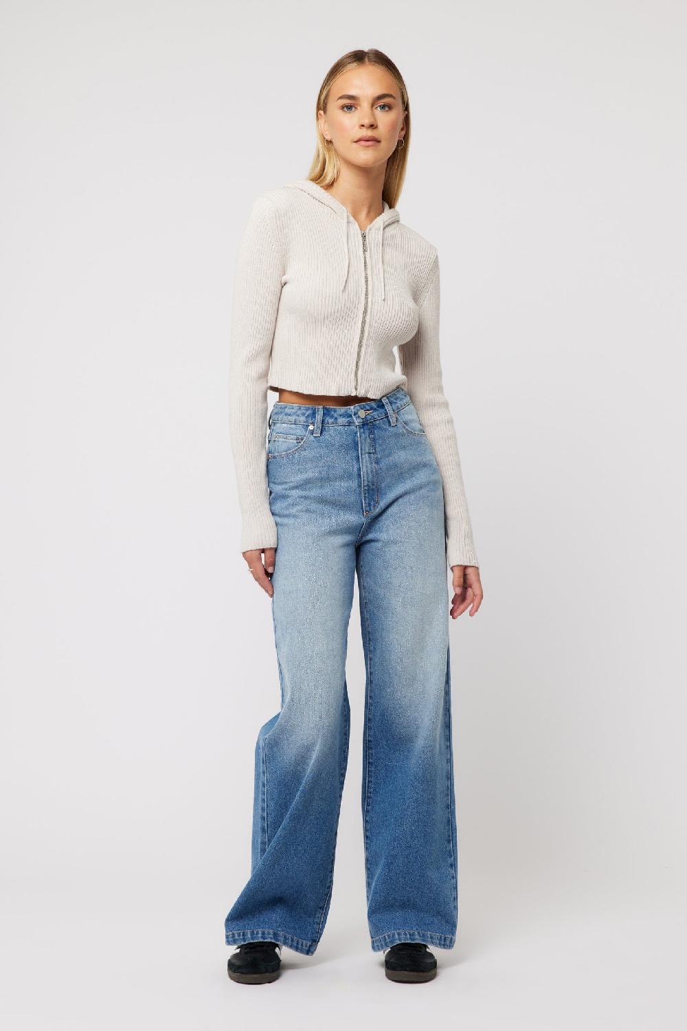 Abrand Hooded Zip Through