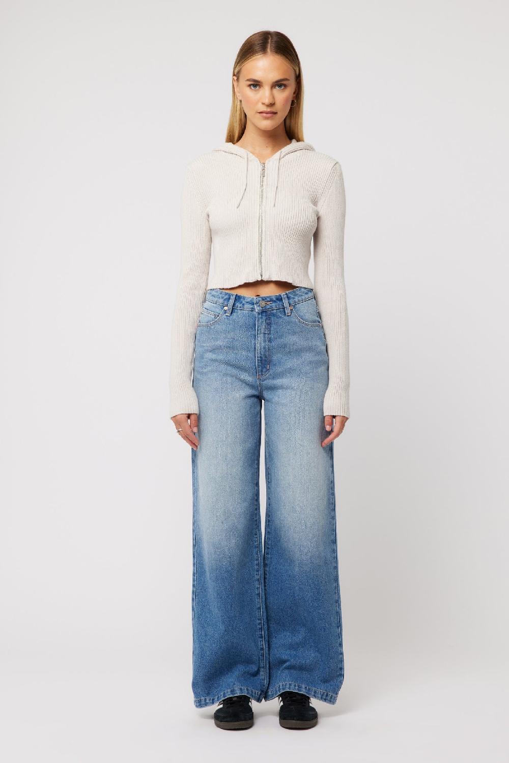 Abrand Hooded Zip Through