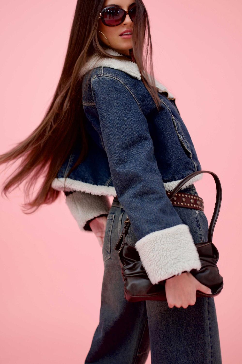 Abrand Nightlife Denim Sherpa - Quinn