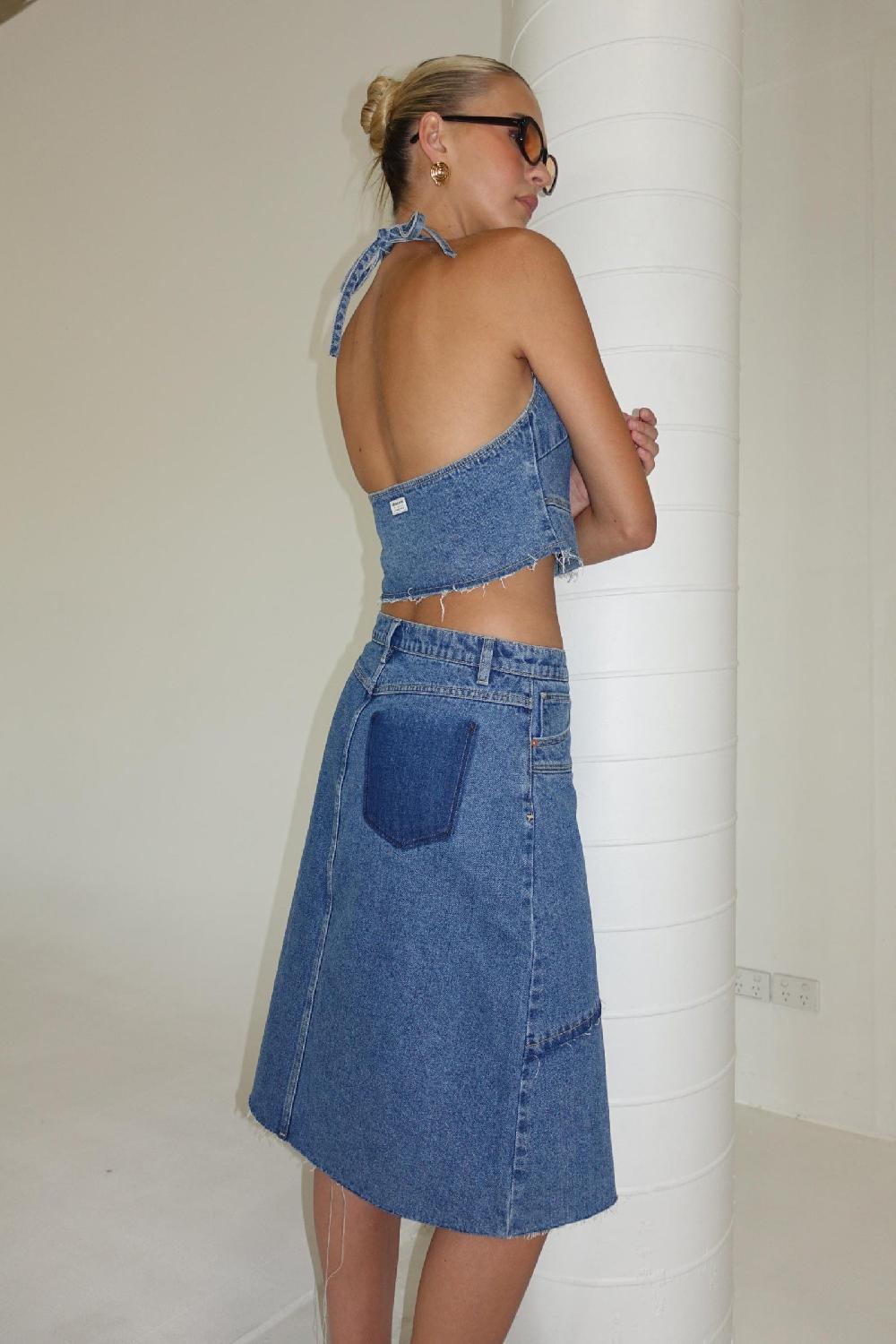 Abrand Patch 95 Midi Skirt Chantell