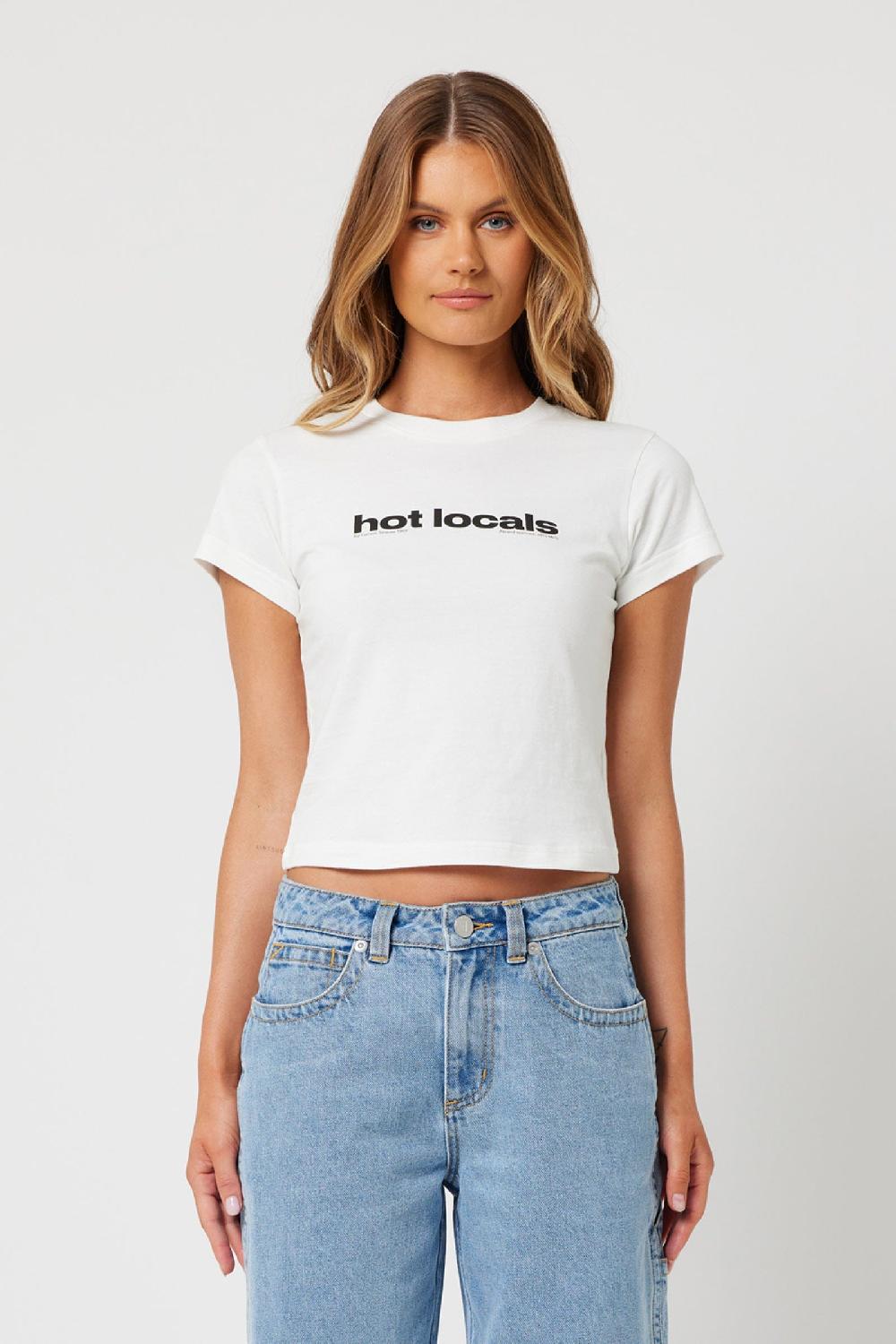 Abrand Rip Curl Hot Locals Baby Tee