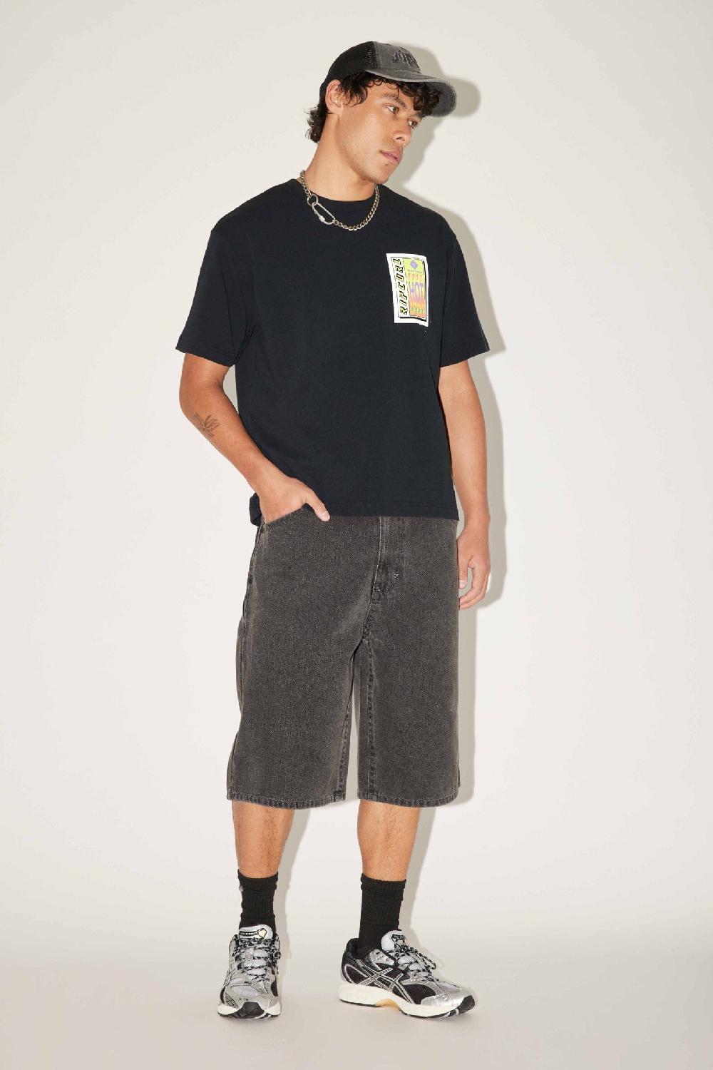 Abrand Rip Curl Hot Locals Tee Black