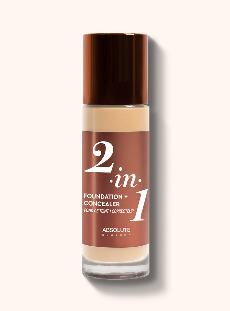 absolute new york 2-in-1 Foundation + Concealer
