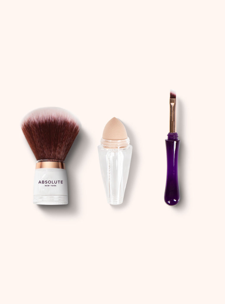 Absolute New York 3-in-1 Complexion + Eye Brush