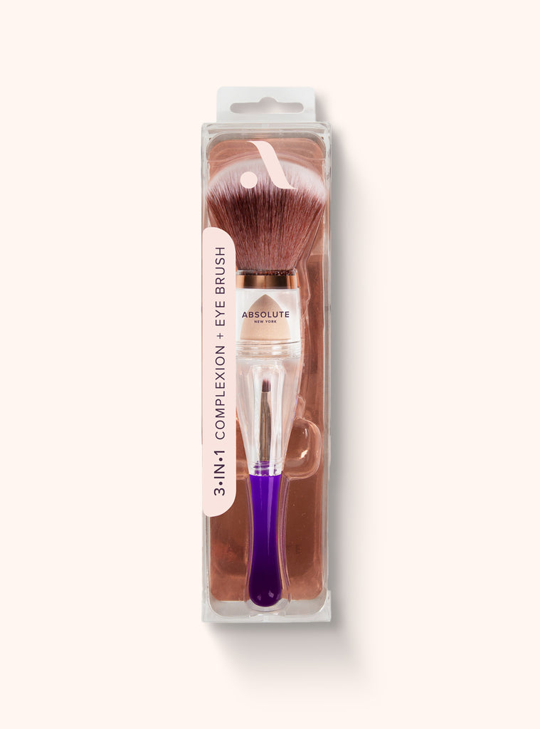 Absolute New York 3-in-1 Complexion + Eye Brush