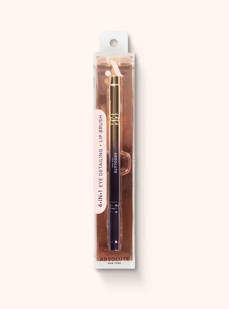 Absolute New York 4-in-1 Eye Detailing + Lip Brush