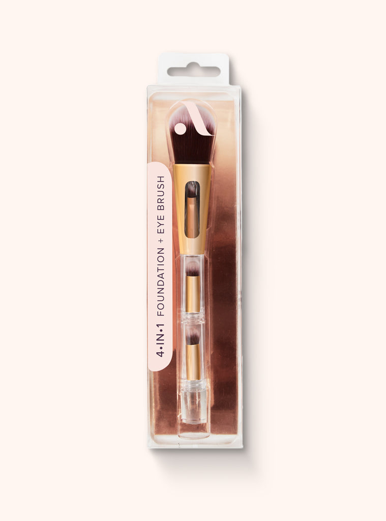 Absolute New York 4-in-1 Foundation + Eye Brush