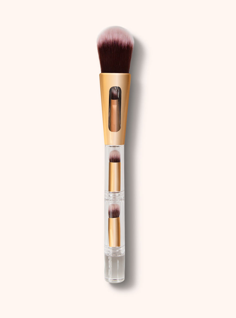 absolute new york 4-in-1 Foundation + Eye Brush
