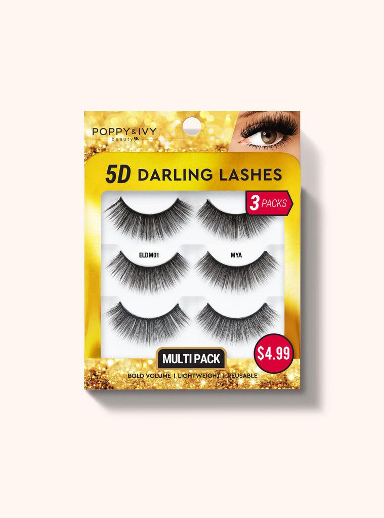 absolute new york 5D Darling Lashes - 3 Pairs