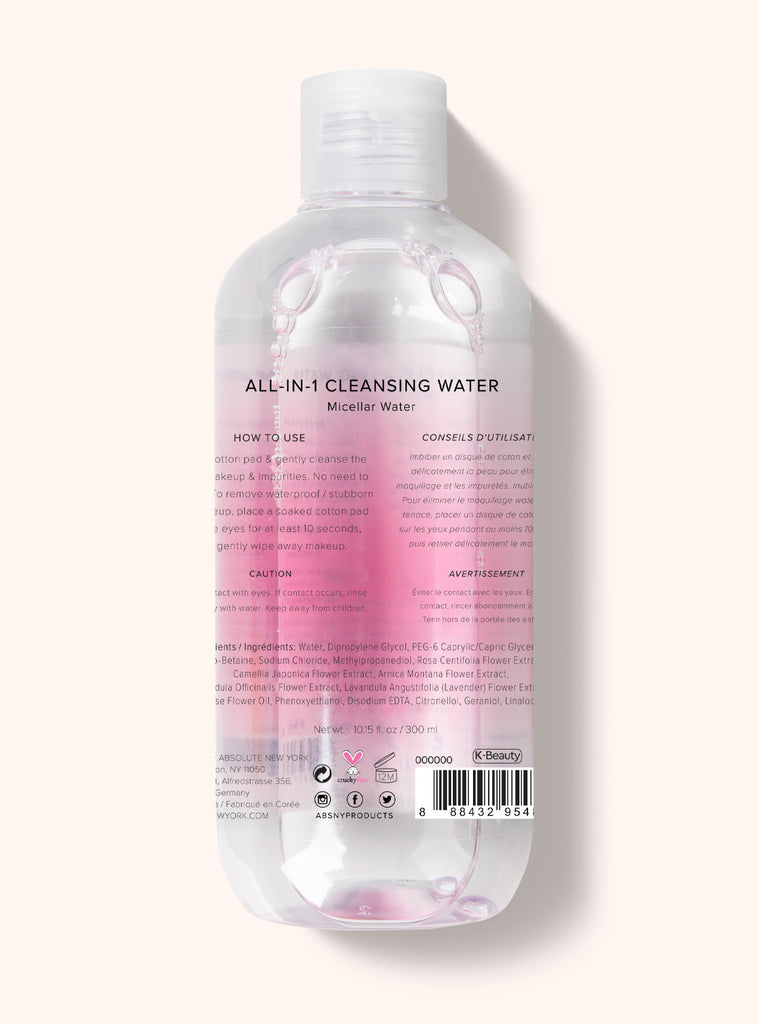 Absolute New York All-in-1 Cleansing Water