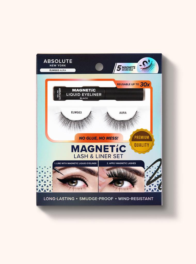 absolute new york Aura Magnetic Lash & Liner Set