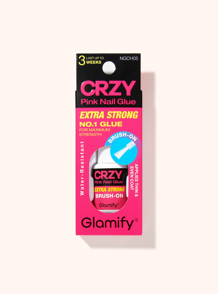 Absolute New York Brush-On Pink Nail Glue