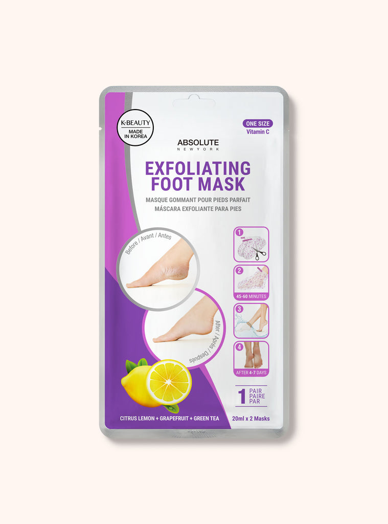 absolute new york Exfoliating Foot Mask