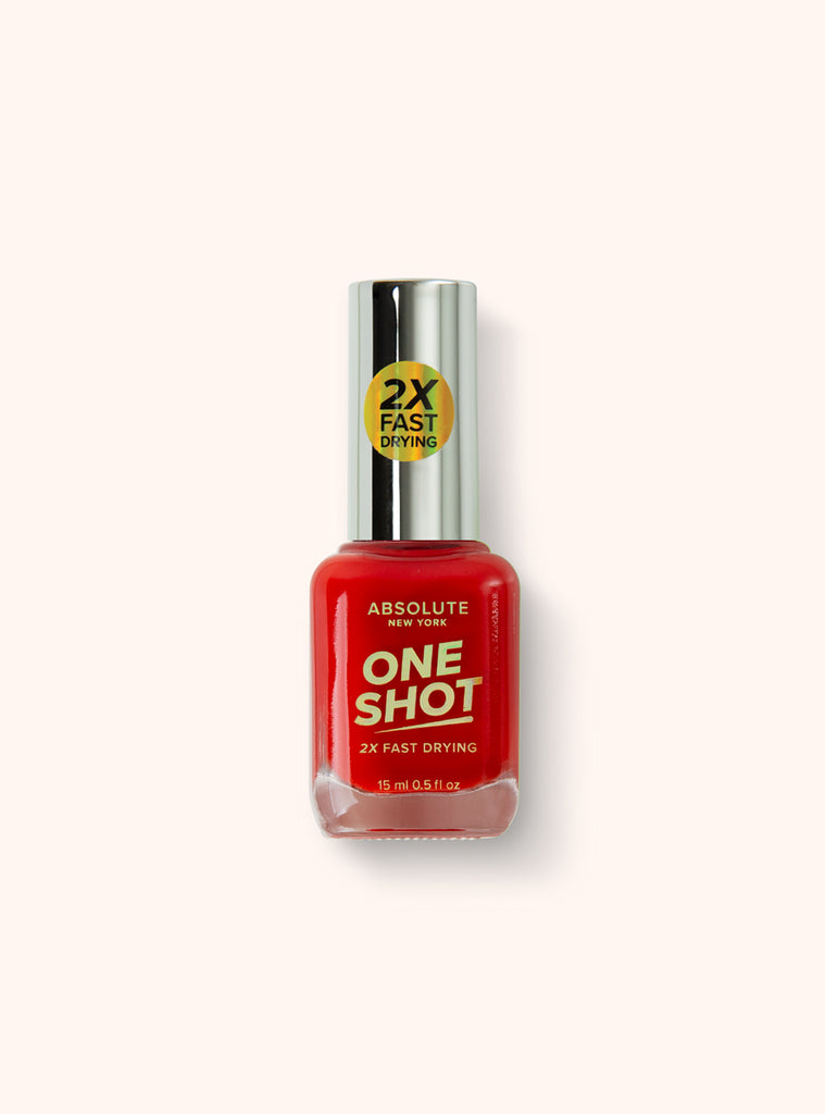 absolute new york One Shot Nail Polish - Coral Red