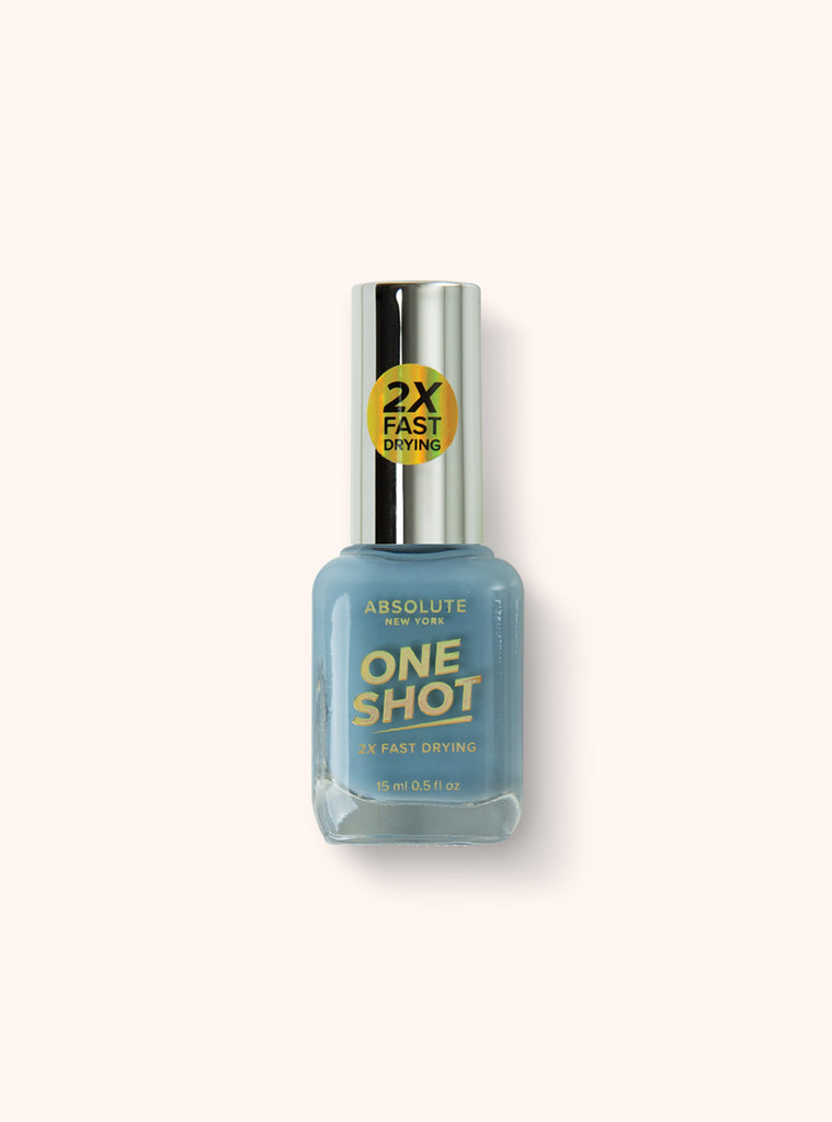 absolute new york One Shot Nail Polish - Dusty Blue