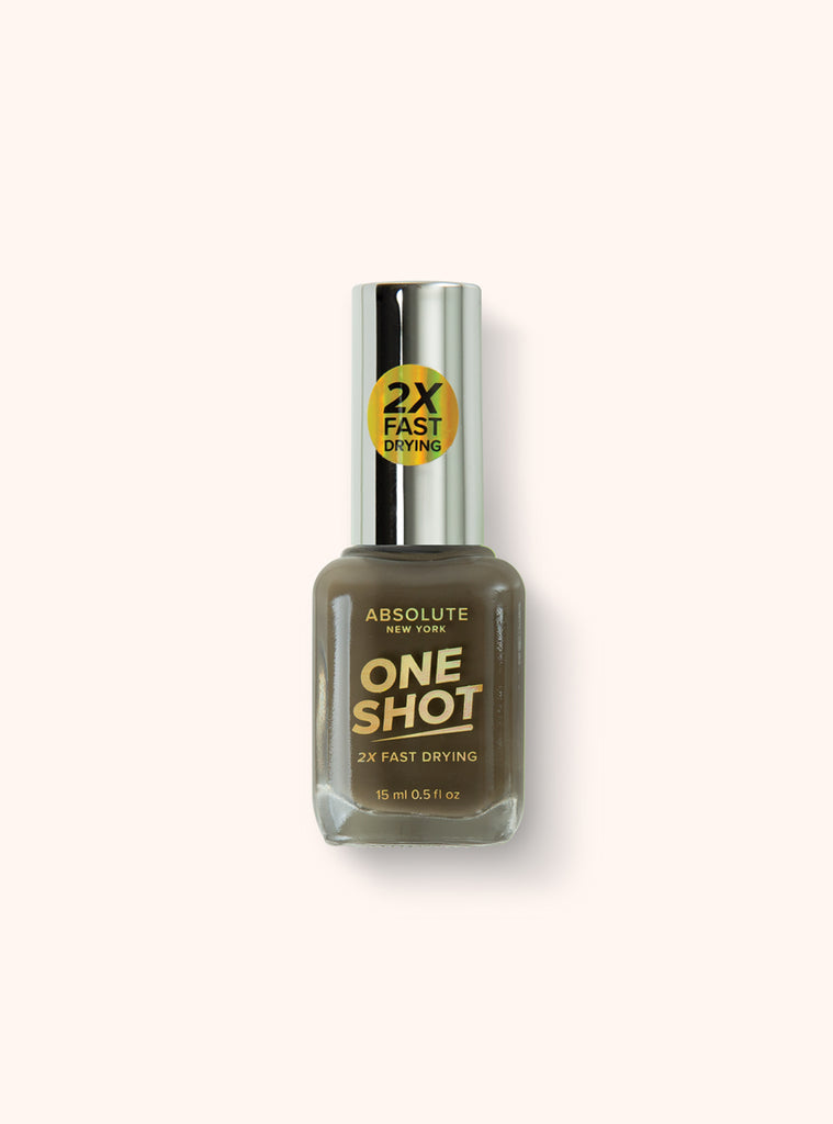 absolute new york One Shot Nail Polish - Olive Taupe