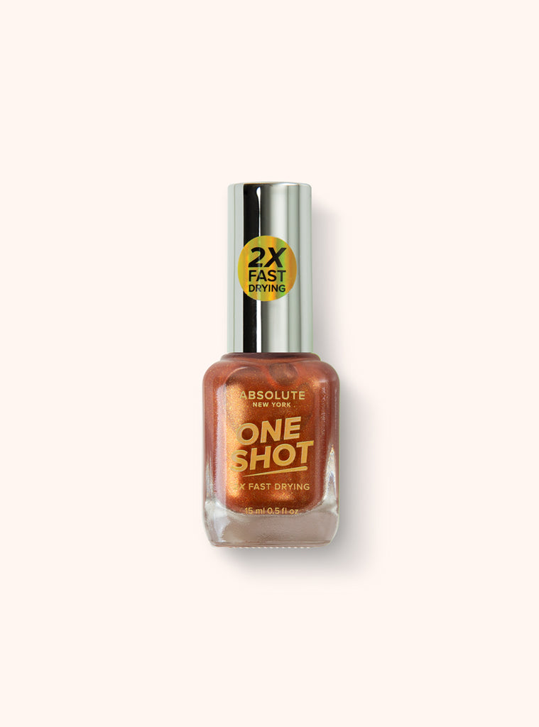 absolute new york One Shot Nail Polish - Silk Copper