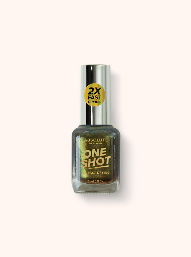 absolute new york One Shot Nail Polish - Silk Green