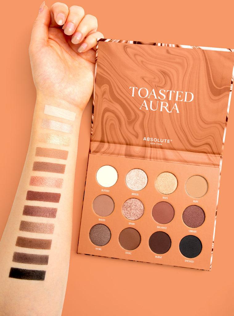 Absolute New York Toasted Aura Eyeshadow Palette