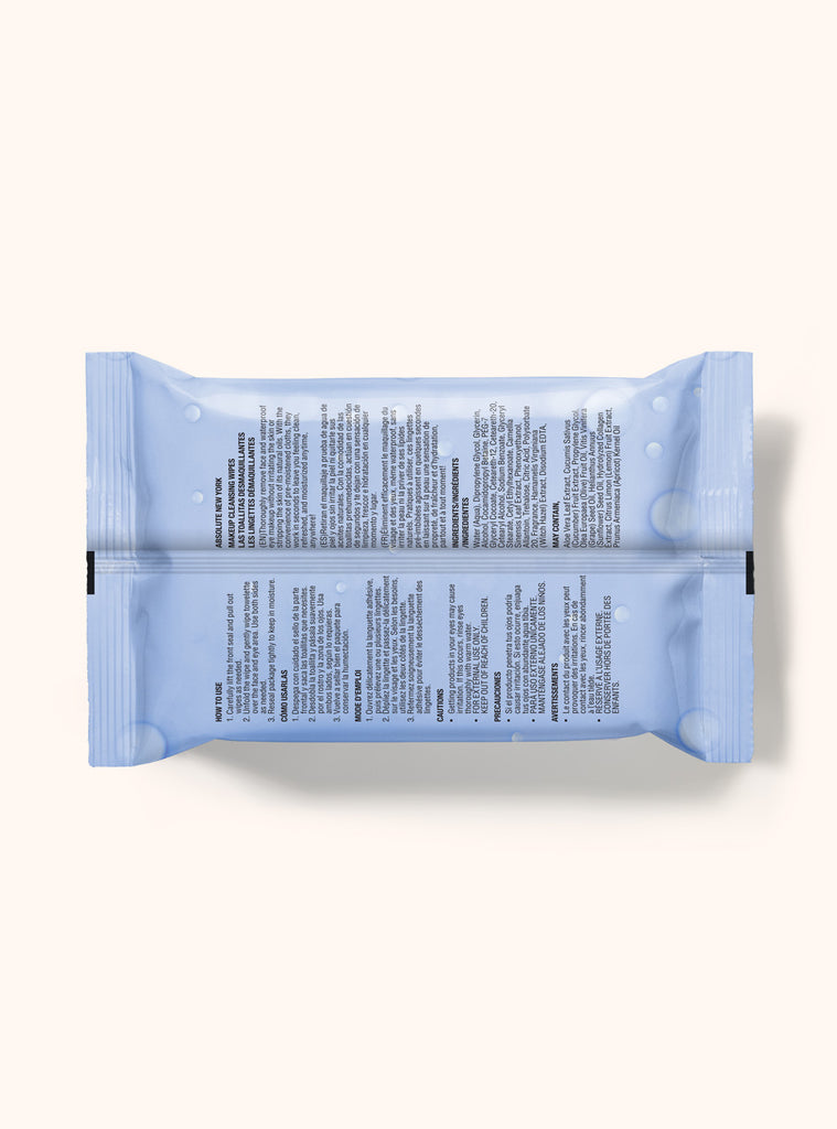 Absolute New York Ultra Soft Cleansing Wipes