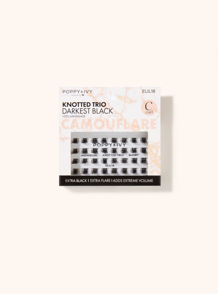 absolute new york Camouflare Knotted Trio Individual Lash
