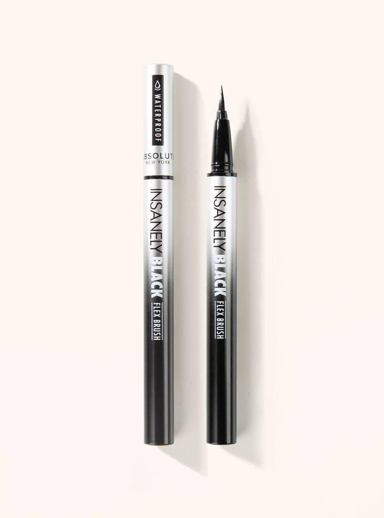 absolute new york Insanely Black Flexible Brush Eyeliner