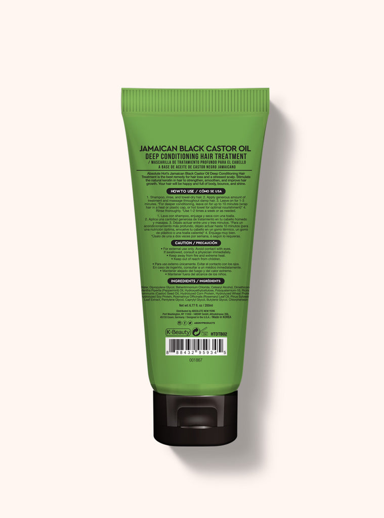 Absolute New York Jamaican Black Castor Oil - Hair Treatment Tube