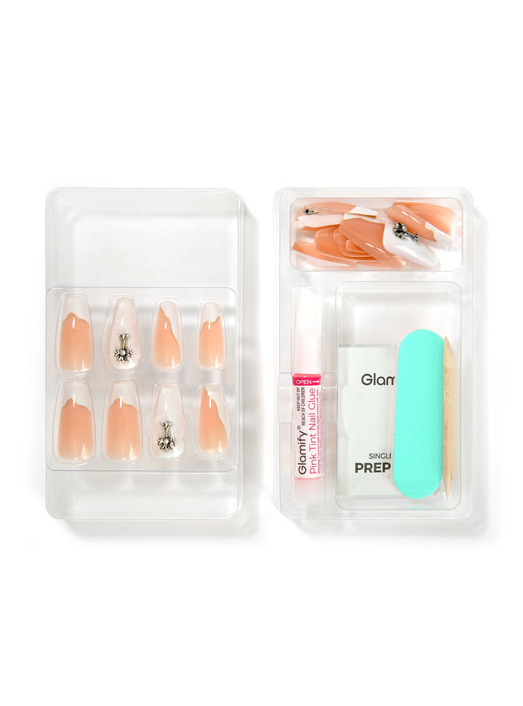 Absolute New York NTCT03 Couture Press On Nails - Coffin Long