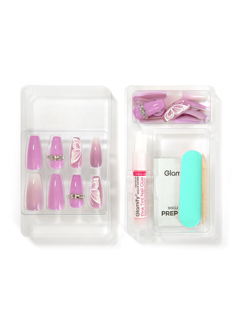 Absolute New York NTCT06 Couture Press On Nails - Coffin Long