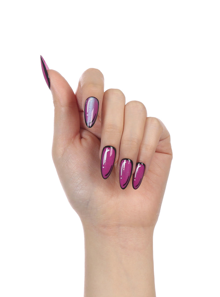 Absolute New York NTCW01 Clawtoon Press On Nails - Almond Long