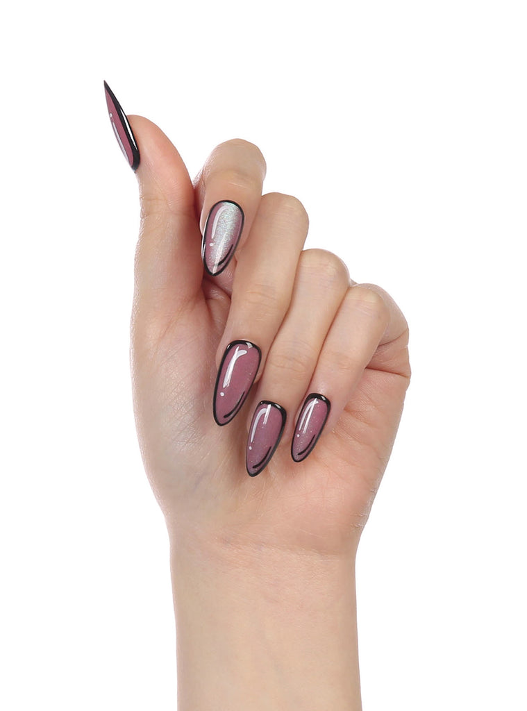 Absolute New York NTCW03 Clawtoon Press On Nails - Almond Long