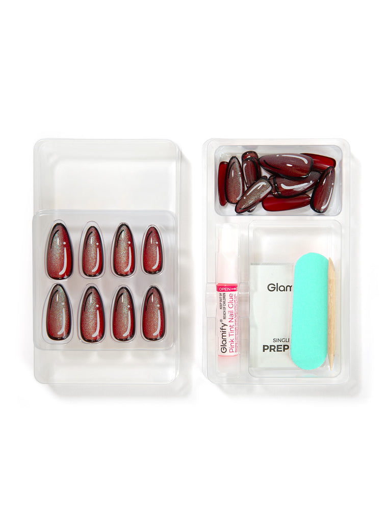 Absolute New York NTCW04 Clawtoon Press On Nails - Almond Long