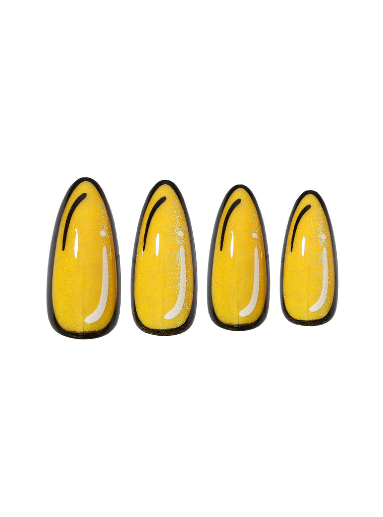 Absolute New York NTCW05 Clawtoon Press On Nails - Almond Long