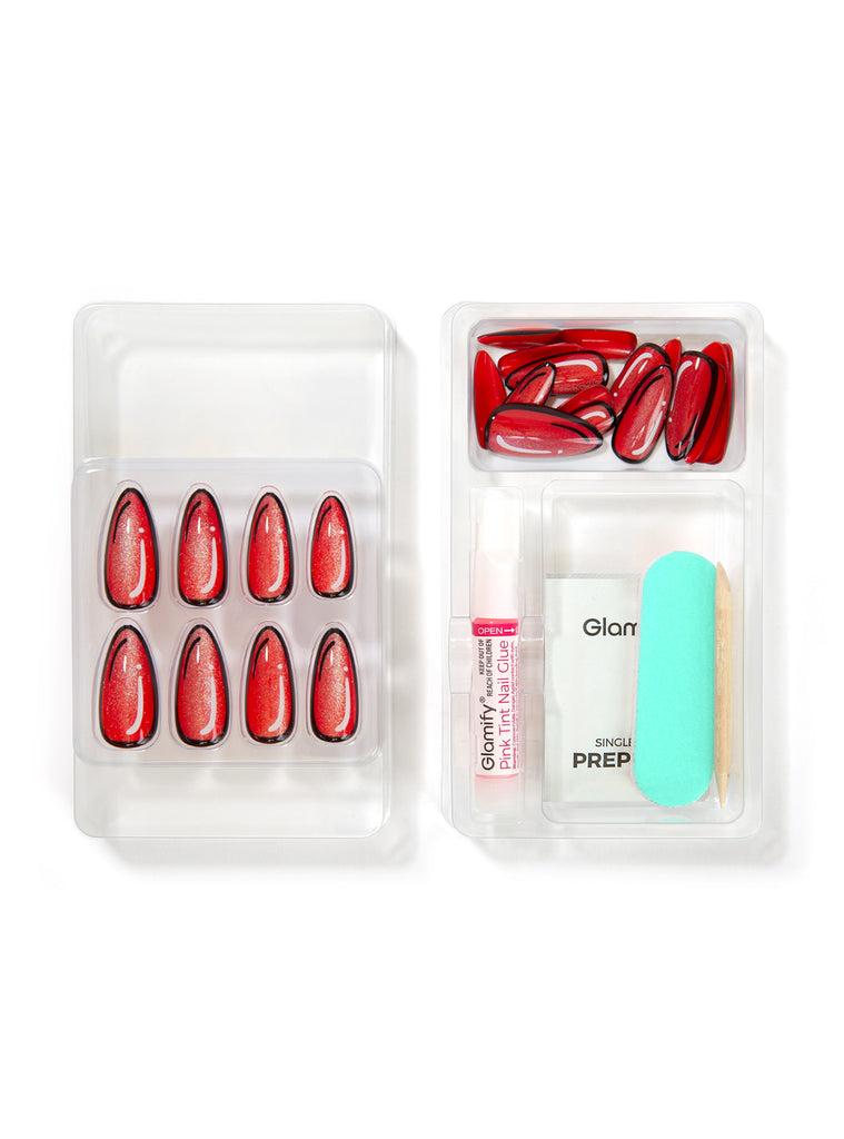 Absolute New York NTCW08 Clawtoon Press On Nails - Almond Long