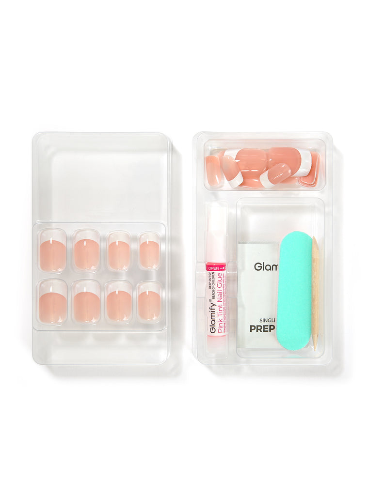 Absolute New York NTIF05 Iconic French Press On Nails - Square Medium