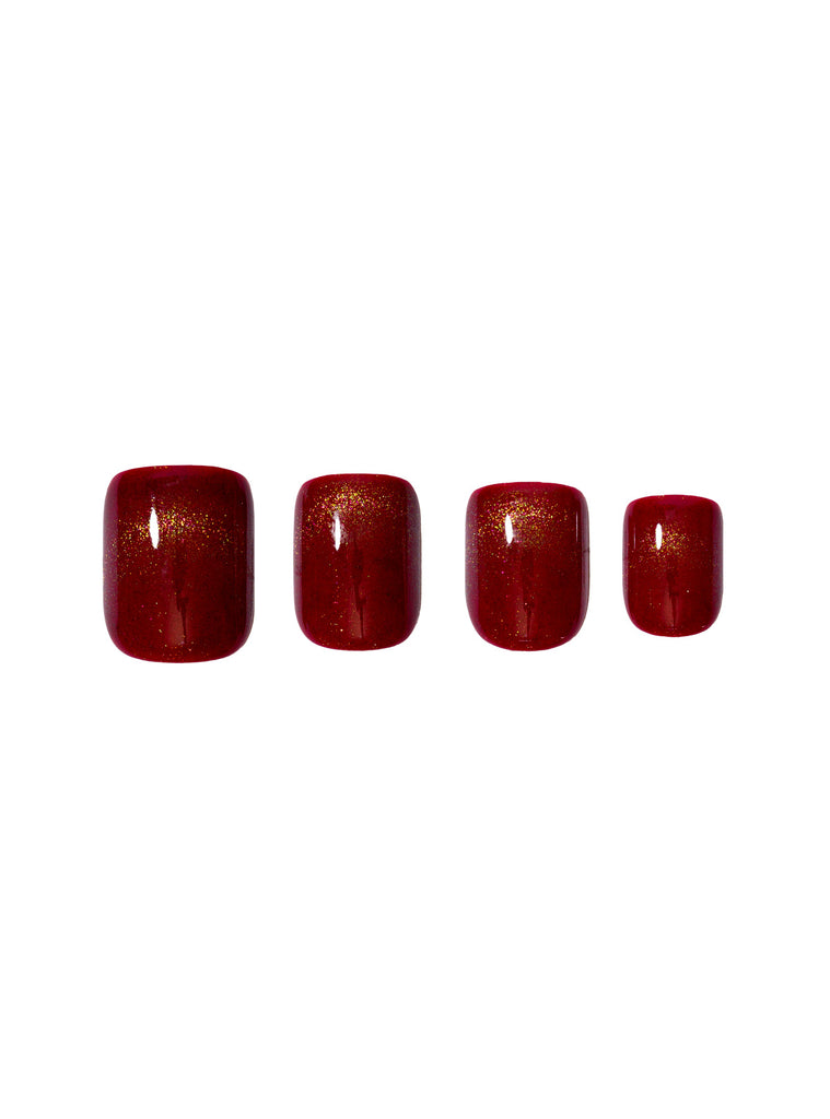Absolute New York NTME04 Mesmerize Deluxe Press On Nails - Square Short