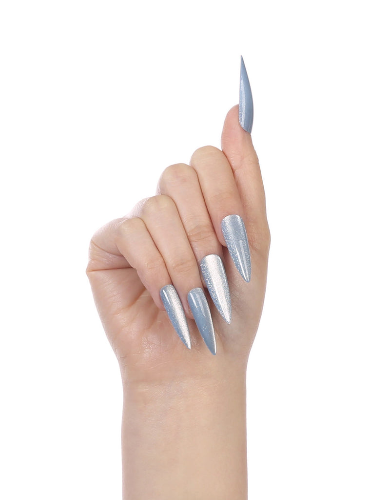 Absolute New York NTME05 Mesmerize Deluxe Press On Nails - Stiletto X-Long