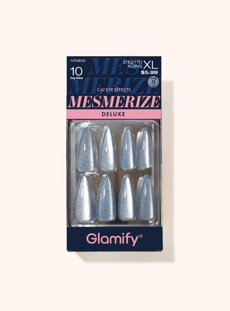 absolute new york NTME05 Mesmerize Deluxe Press On Nails - Stiletto X-Long