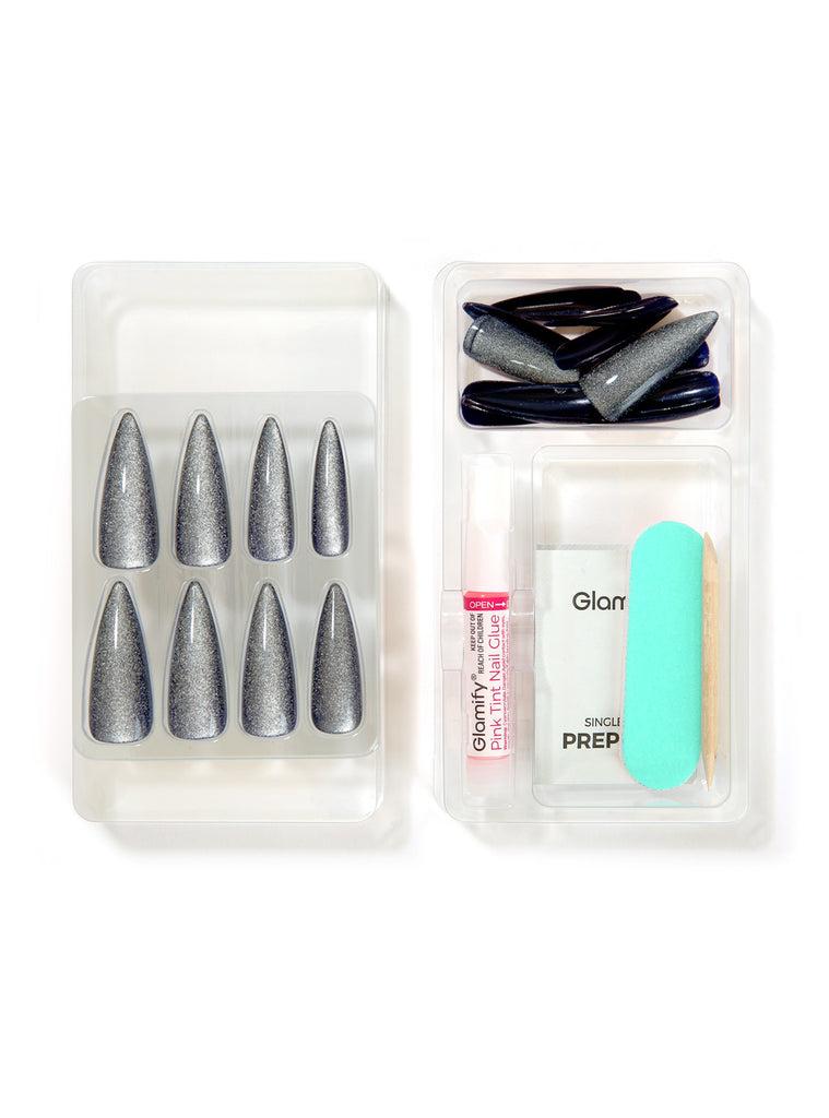 Absolute New York NTME06 Mesmerize Deluxe Press On Nails - Stiletto X-Long