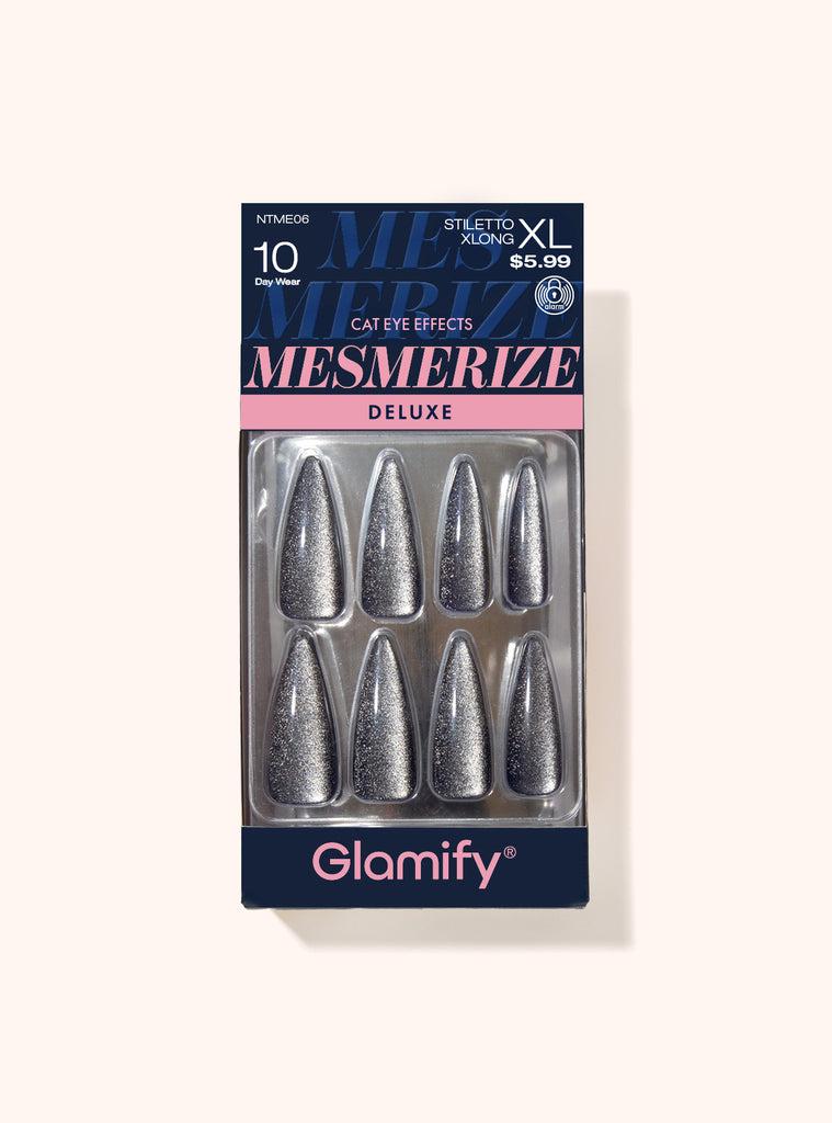 absolute new york NTME06 Mesmerize Deluxe Press On Nails - Stiletto X-Long