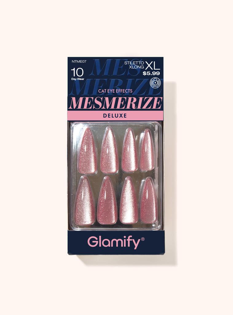 absolute new york NTME07 Mesmerize Deluxe Press On Nails - Stiletto X-Long