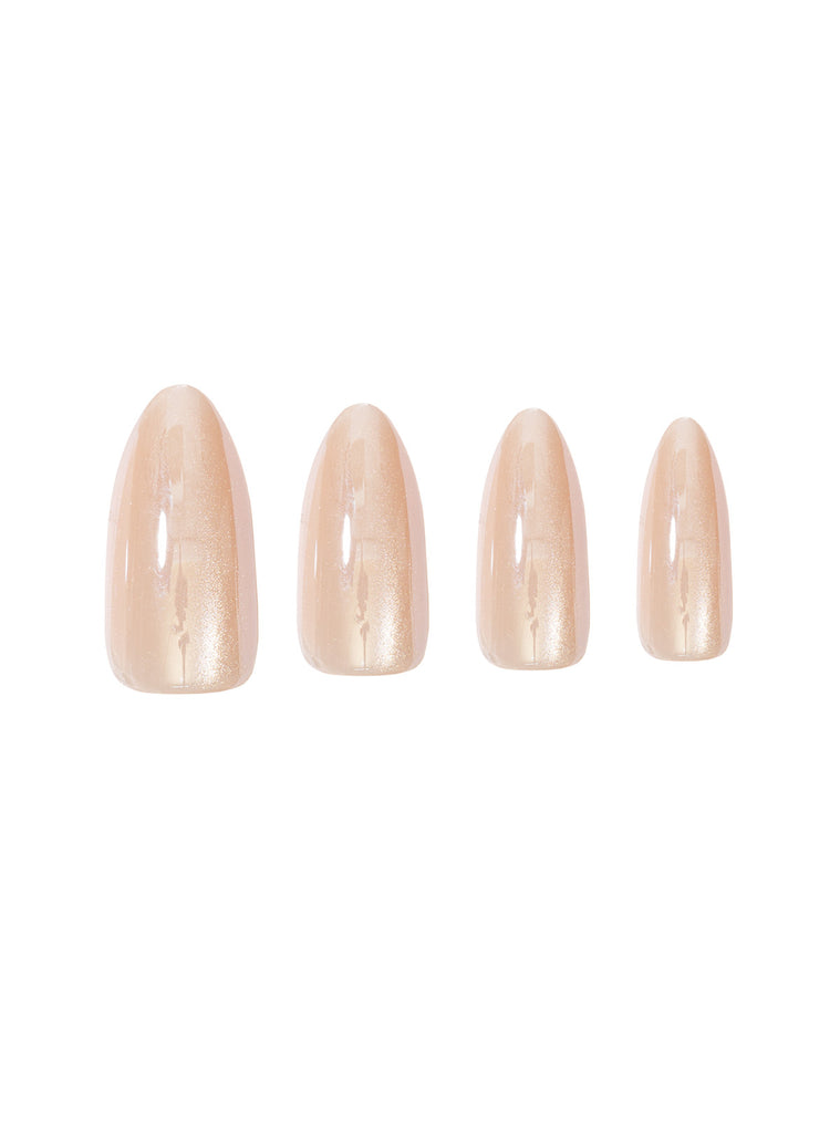 Absolute New York NTMR04 Mesmerize Premium Press On Nails - Almond Medium