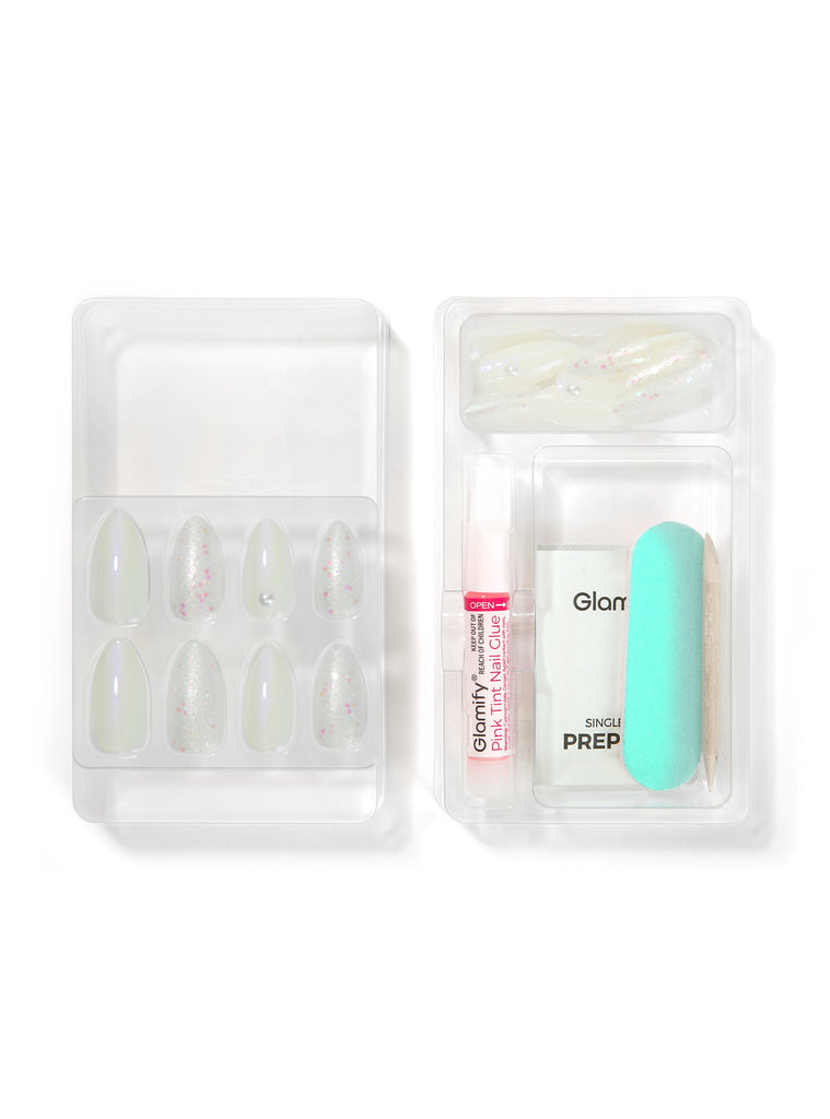 Absolute New York NTMR05 Mesmerize Premium Press On Nails - Almond Medium